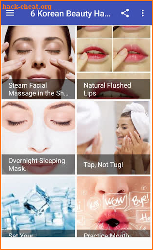 6 Korean Beauty Hacks screenshot