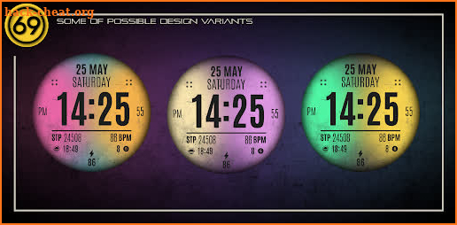 [69D] Lume - watch face screenshot