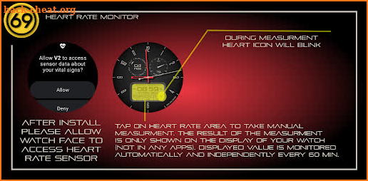 [69D] V2 - hybrid watch face screenshot