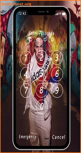 6IX9INE Lock screen HD screenshot