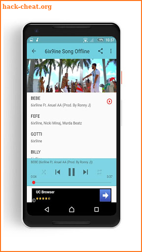 6ix9ine Music Offline with Lyrics screenshot