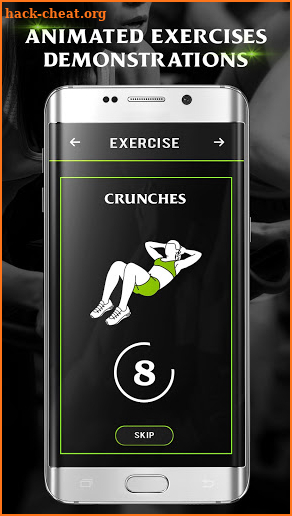 7 Days Quick Belly Fat Burn Pocket Workout screenshot