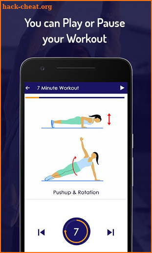 7 Minute Workouts - Fit n Healthy screenshot