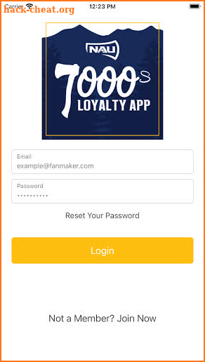 7000s Loyalty App screenshot