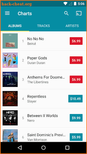 7digital Music Store screenshot