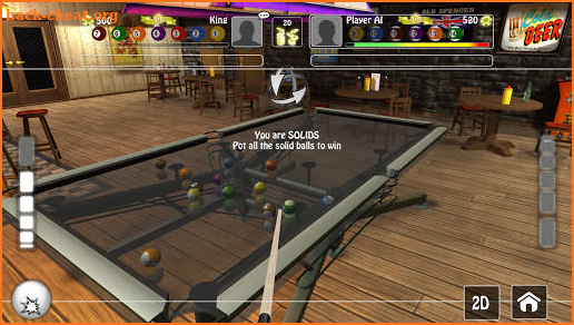 8 Ball Billiards King : 8/9 ball pool 3D / 2D screenshot