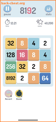 8192 - 2048 Fall and Merge screenshot