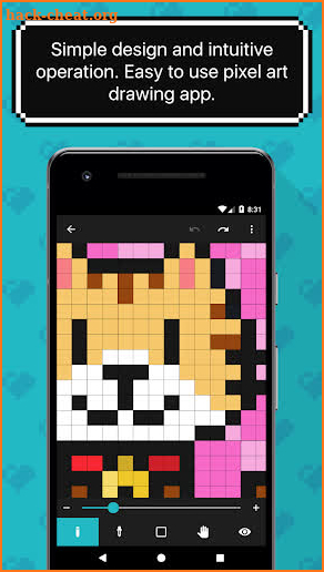 8bit Painter - Pixel Art Drawing App screenshot