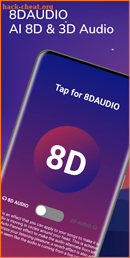 8D Audio  Converter & Music Player - 8D Music screenshot