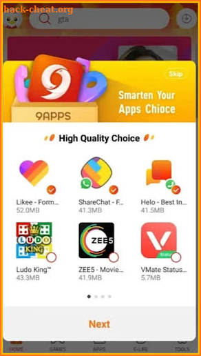 9 app Mobile Market,9 Apps Guide screenshot