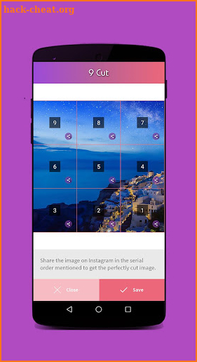 9 Cut Photos For Instagram screenshot