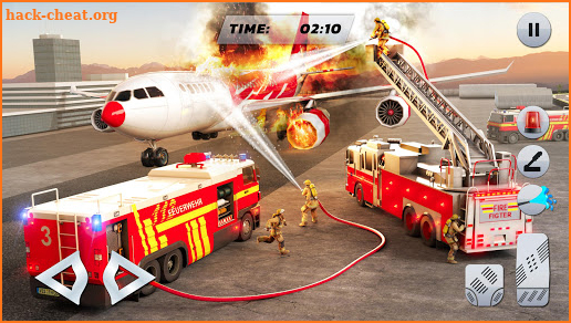 911 Airplane Fire Rescue Simulator screenshot