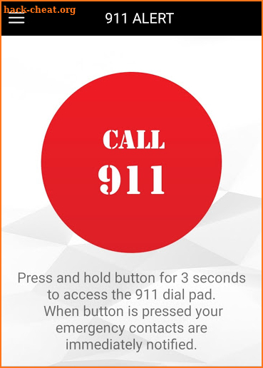 911 Alert screenshot