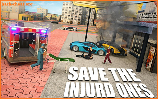 911 Ambulance Rescue Emergency Driving screenshot