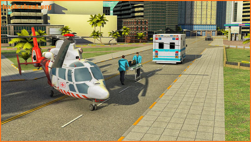 911 Helicopter Flying Rescue City Simulator screenshot