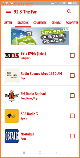 92.3 The Fan Cleveland screenshot