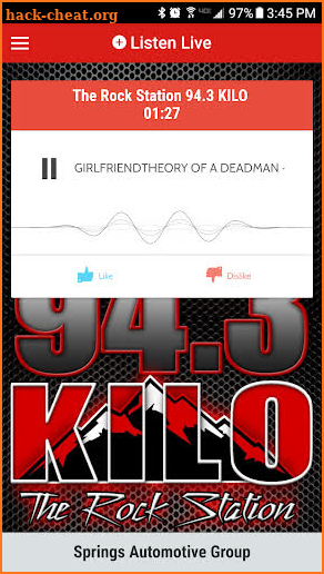 94.3 KILO The Rock Station screenshot