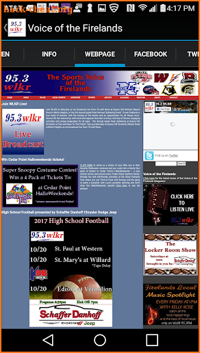 95.3 WLKR screenshot