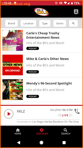 96.3 KKLZ screenshot