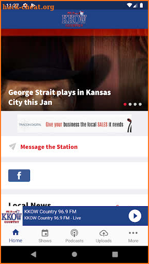 96.9 KKOW Country Radio screenshot