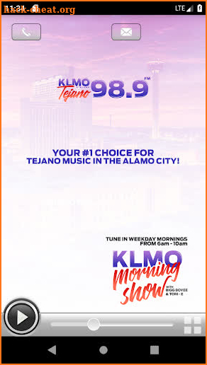 98.9 KLMO screenshot