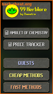 99 Herblore (Oldschool RS Price/Method Tracker) screenshot