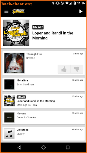 99.7 The Blitz – WRKZ Columbus Ohio screenshot