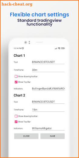 9Charts: stocks, trading screenshot