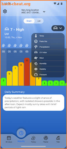 9weather.com Rain, Radar, Tide screenshot