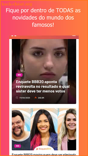 A Fazenda 12 - Vote agora screenshot