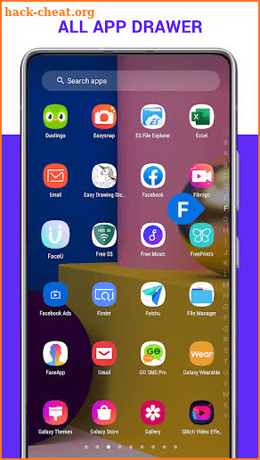 A Launcher 2021 - Launcher for Galaxy A style screenshot