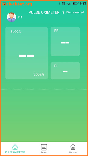 A-OXIMETER screenshot