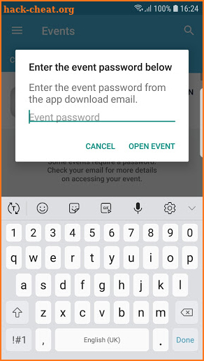 A. P. Moller - Maersk Events screenshot