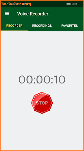 A Voice Recorder App: Audio & Sound Recorder screenshot