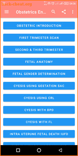 A-Z Obstetrics Ultrasound screenshot