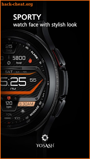 A380 Watch Face - YOSASH screenshot