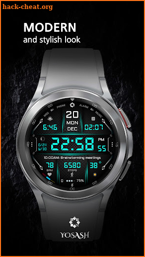 A435 Watch Face - YOSASH screenshot