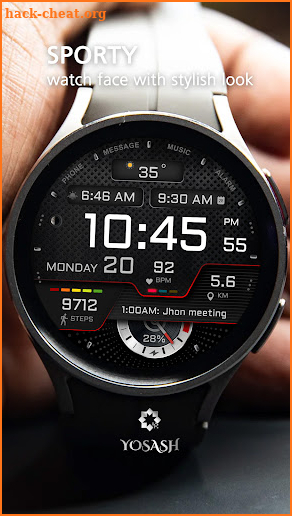 A465 Watch Face - YOSASH screenshot