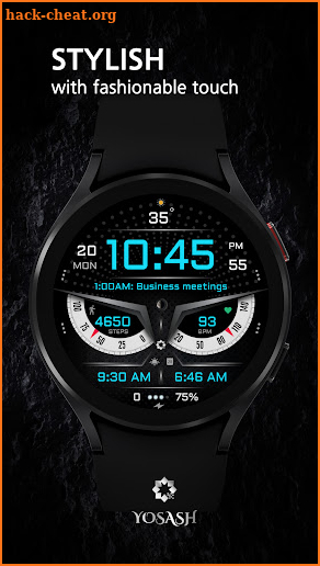 A475 Watch Face - YOSASH screenshot