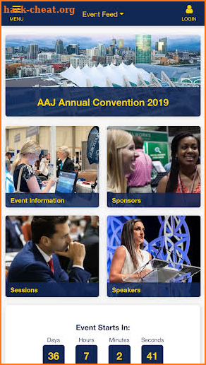 AAJ Annual Convention 2019 screenshot