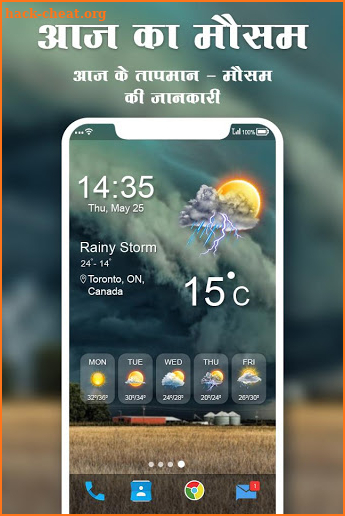 Aaj Ke Mausam Ki Jankari : Weather Forecast screenshot