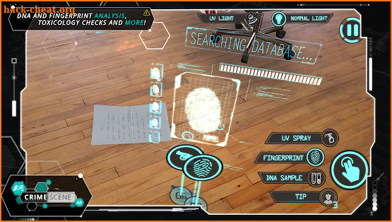 A&E® Crime Scene: AR screenshot