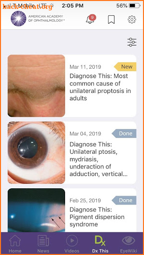 AAO Ophthalmic Education screenshot