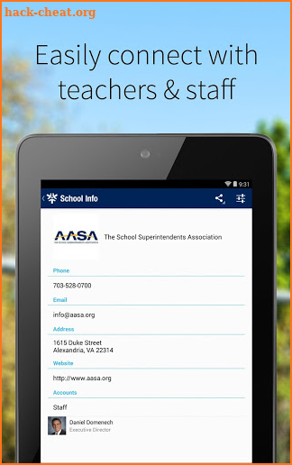 AASA, The School Superinten... screenshot