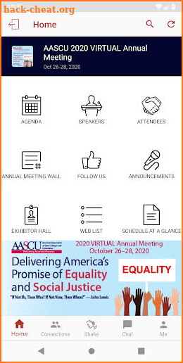 AASCU Conferences screenshot