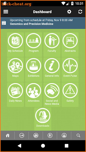 AASLD Events screenshot