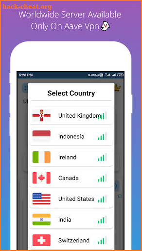 Aave VPN - Free & Unlimited Fast VPN screenshot
