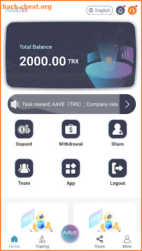 AAVETRX screenshot