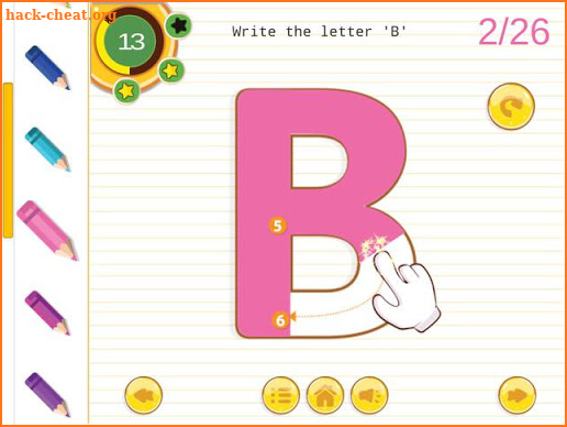 ABC Alphabets Tracing Book 2018 screenshot