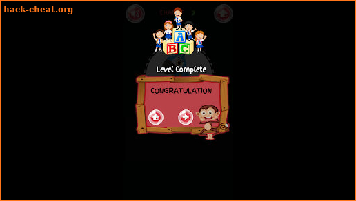 ABC kids learning game 2D screenshot